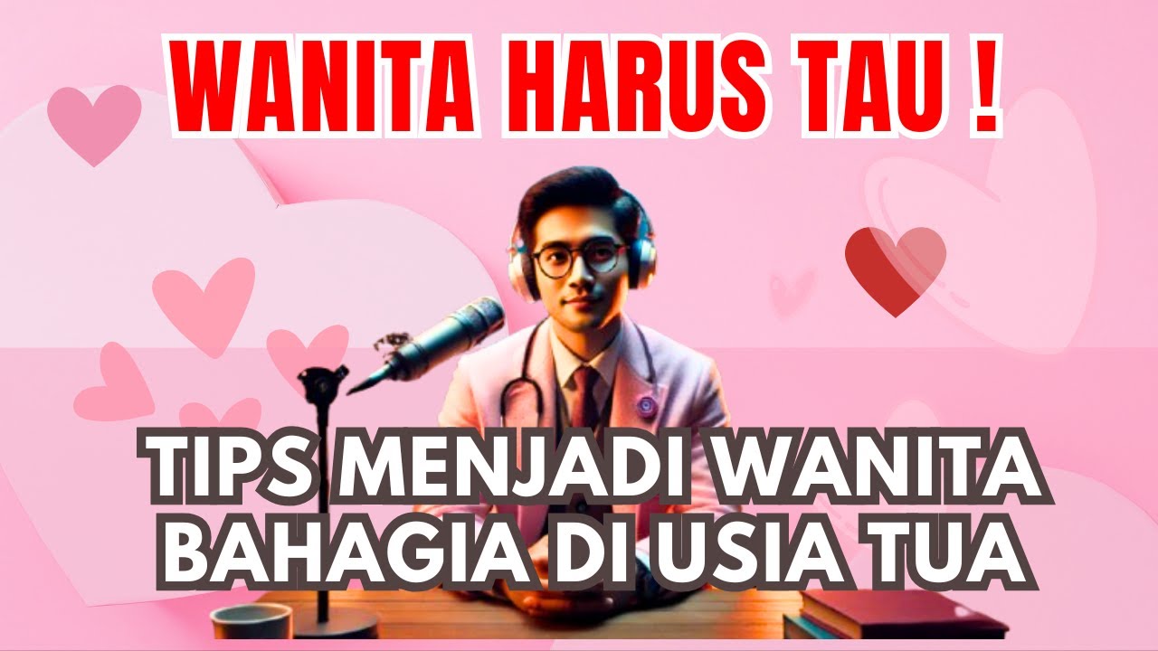 TIPS MENJADI WANITA BAHAGIA DIUSIA TUA