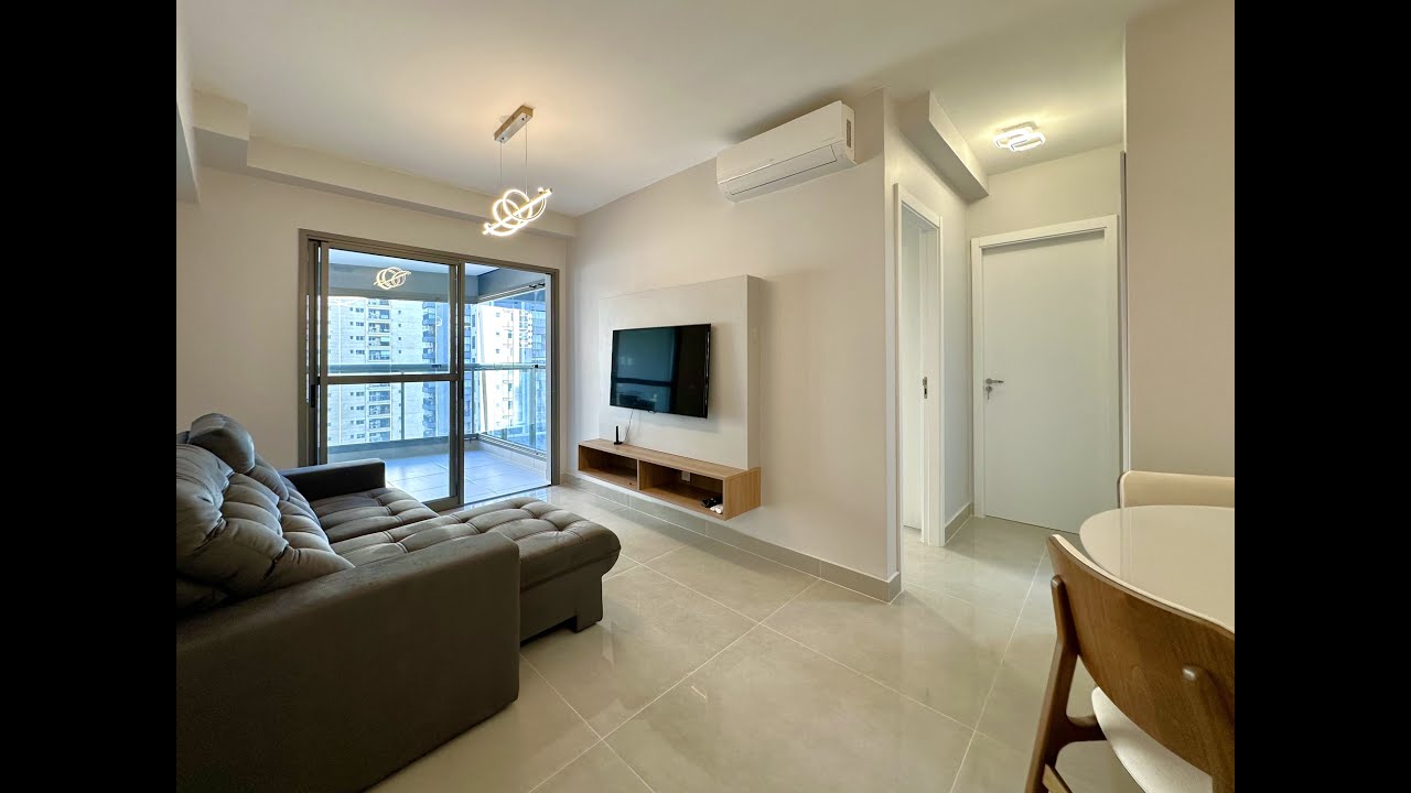 Apartamento mobiliado para alugar no Air Brooklin com 2 dormitórios, próx metrô @imoveis.saopaulo