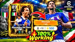 100% Working Trick To Get Big Time Del Piero, Bale, Van der Sar & George Best | eFootball 2027🔥🤩