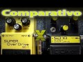 COMPARATIVO BOSS Super Overdrive SD1 X OLIVER Super Overdrive SD10