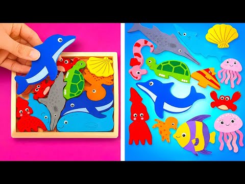 Sea Animal Matching Game 🦀 Fun Color & Puzzle Learning
