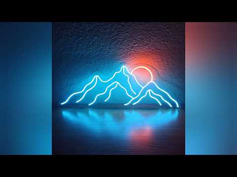 Неоновий світильник Гори 730х280 acr-n000024, видео 1