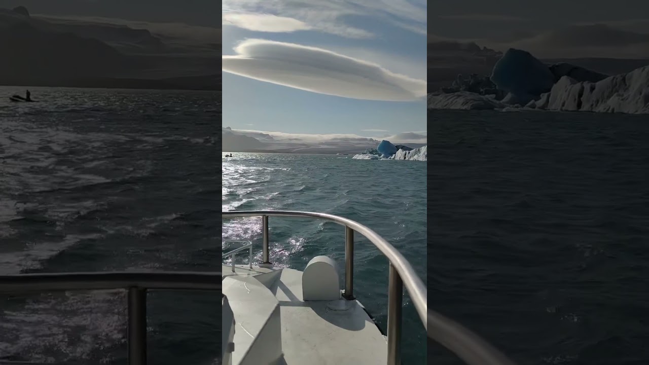 Glacier lagoon,boat tour