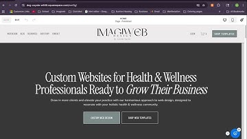 Creating and Managing Backup Copies of Your Squarespace Website Template