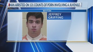 $500K bond set for Benton man;  charged with over 160 counts of child porn, rape