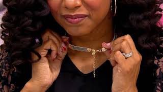 Kirks Folly Starlight Dragonfly Magnetic Necklace on QVC