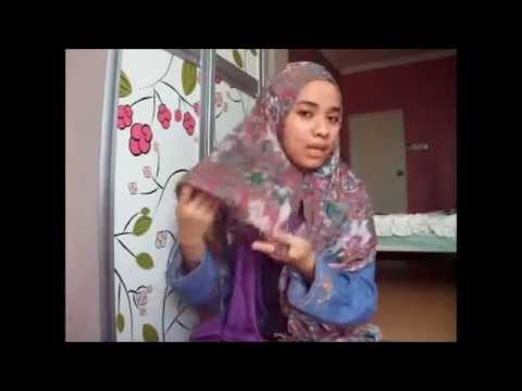 TUTORIAL HIJAB CARA PAKAI PASHMINA TERKINI 
