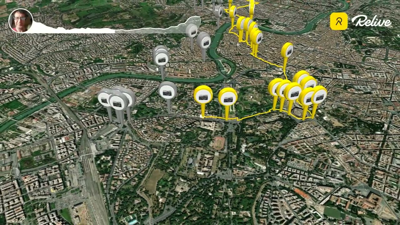 ROMA...dalla Pineta Sacchetti alla Piramide Cestia e Ritorno