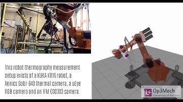 Automated active thermography of composite materials