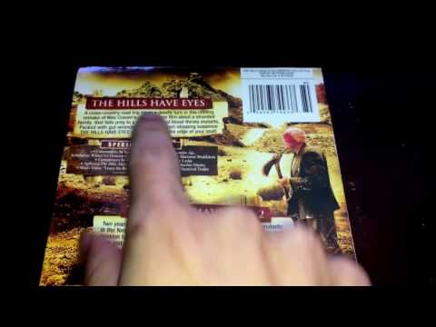 The hills have eyes unrated collection blue ray unboxing