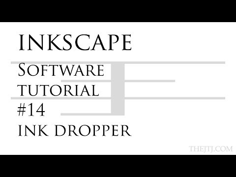 Inkscape Tutorial #14 Ink Dropper