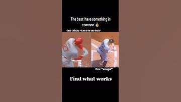 Original video cred: baseballconsultants (insta) #miketrout #aaronjudge #mlbhitters #powerhitting
