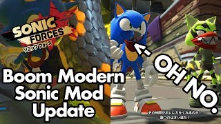 Sonic Forces - Boom Modern Sonic Mod Update (V2)