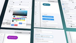 IQNOX Button Widget | IQNOX Widget Pack for ThingWorx screenshot 5