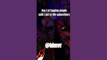 Day 1 of tagging people until I get 10k subscribers #gorillatag #gorillatagquest #vr #shorts #sub