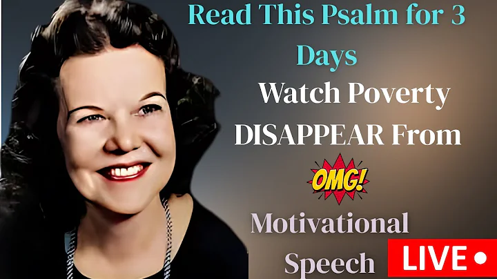 Read This Psalm for 3 Days — Watch Poverty DISAPPEAR From Your Life 💰📖 | Kathryn Kuhlman Sermon