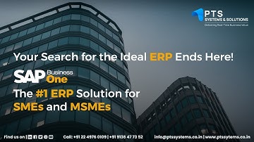Best ERP Software for Small and Mid-sized businesses | SAP Business One