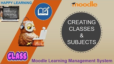 Adding category, subcategory  & Courses in Moodle