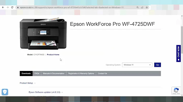 WorkForce Pro WF 4725DWF Download Windows 11 Setup Instruction Wifi Install
