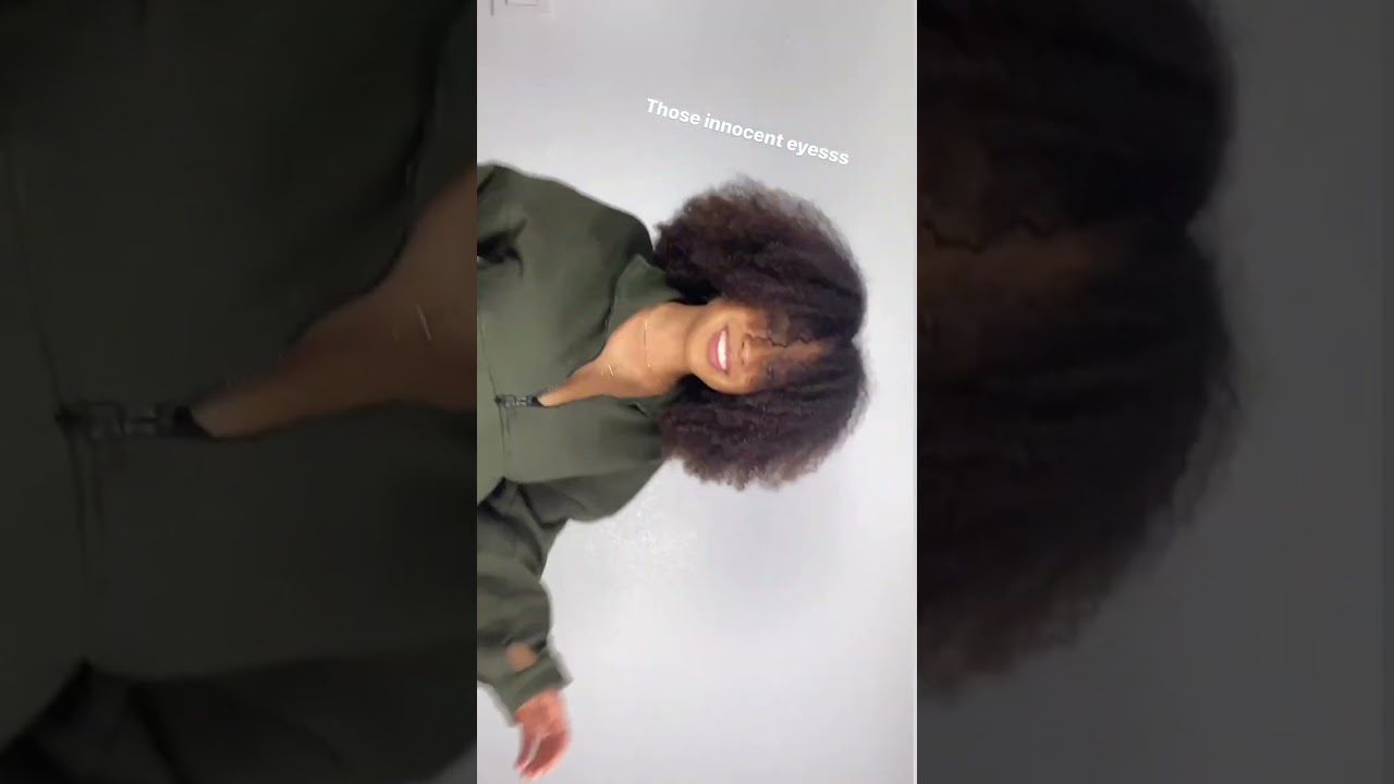 Who want try this short afro curly bob lace front human hair wig ❤️