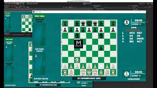 Unity 2D Chess Game with AI and Multi Player feature screenshot 1