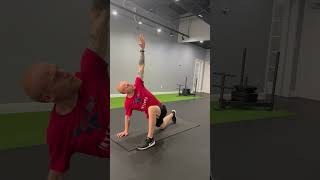 Spiderman with Thoracic Rotation