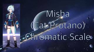 Misha (Cat Protano) Chromatic Scale Test.