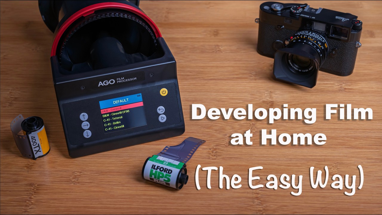 Самый простой способ проявить пленку в домашних условиях — проявитель пленки AGO.