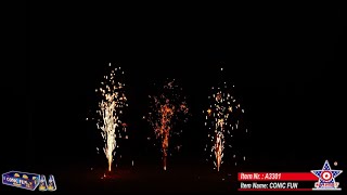NEW FOR 2026 - A3301 CONIC FUN - Starget Brand from Pyromooi Fireworks Ltd