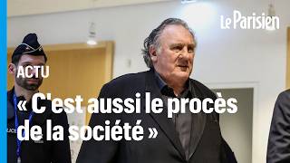 Procès Depardieu Manifestation, Actrice Virée De La Salle... Une Première Journée Sous Tension