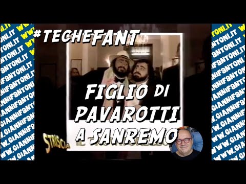 All about Pavarotti's secret son at Sanremo! TecheFANT