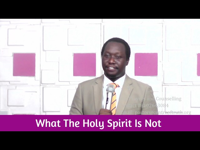 What The Holy Spirit Is Not