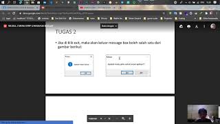 Tutor Belajar Visual Basic - Membuat Message Box