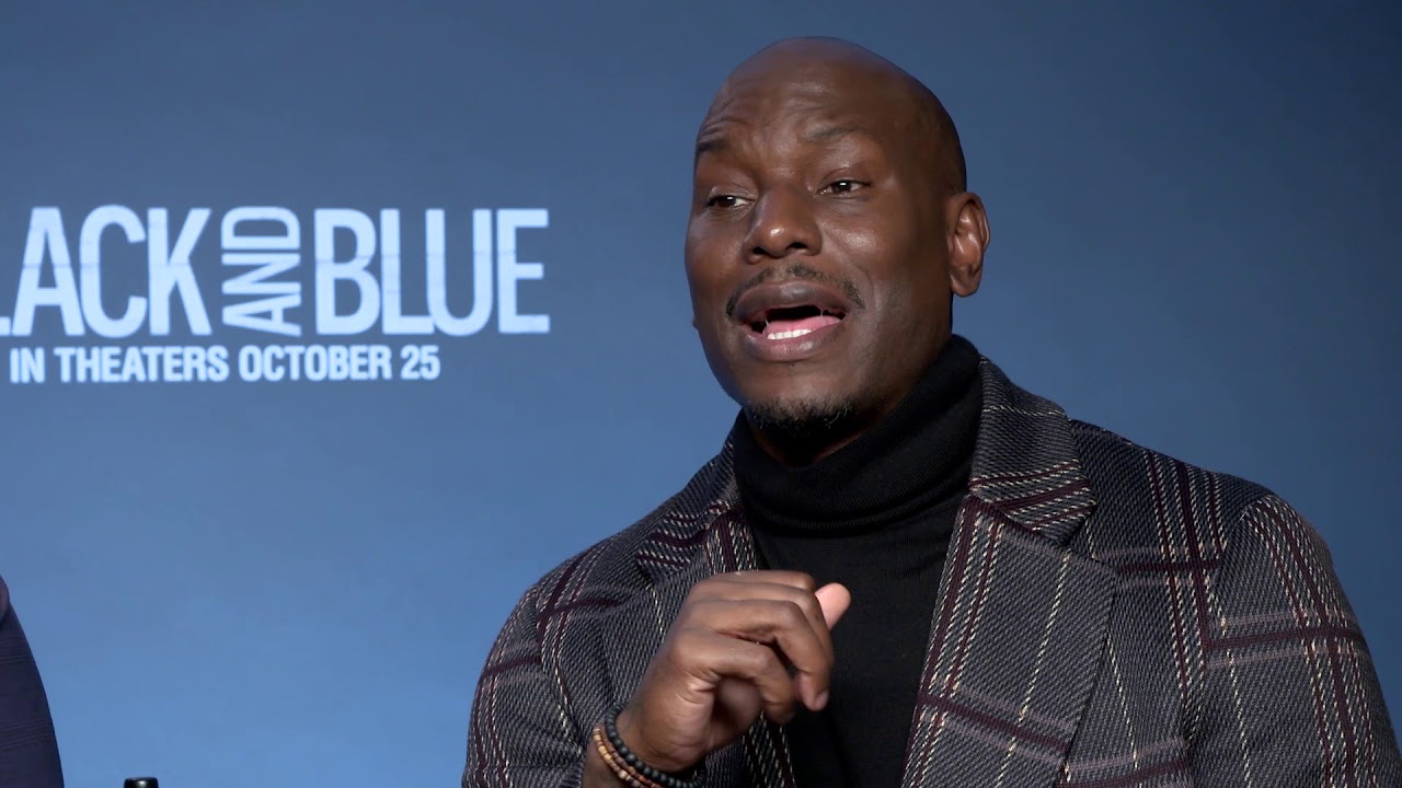 Tyrese Gibson & Deon Taylor Interview: Black and Blue - YouTube