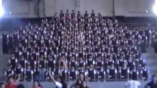 CCS Cheering 2011 -- Seniors Chanters Practice