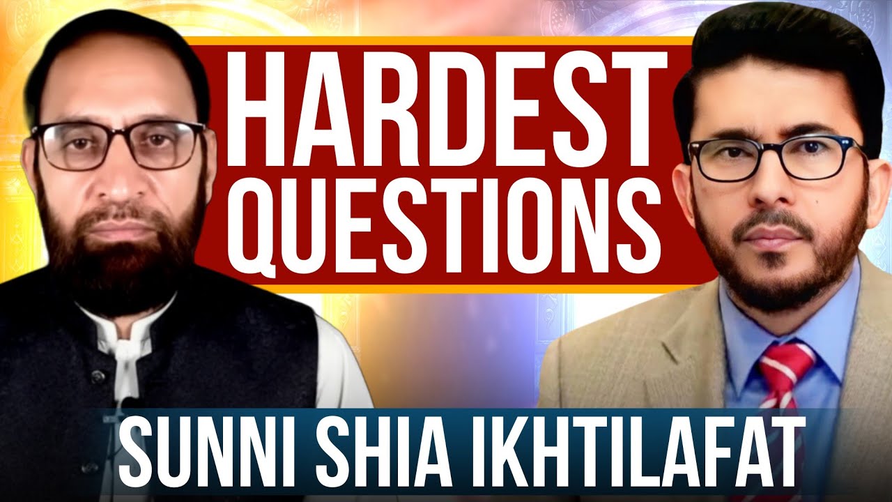 Toughest Questions on Shia–Sunni Differences | Tariq Awan asks Hassan Allahyari