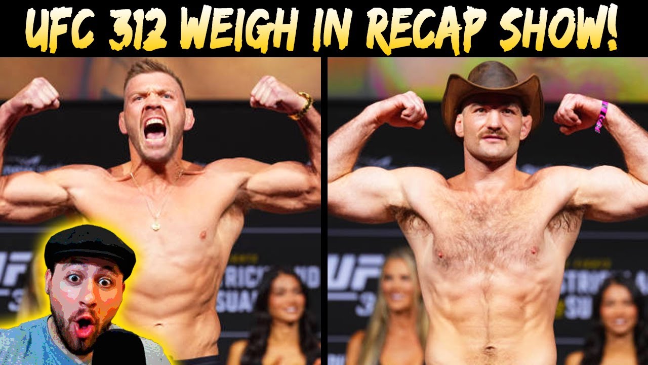 UFC 312 Du Plessis vs Strickland 2 Predictions & Betting Breakdown | Weigh In Recap Show