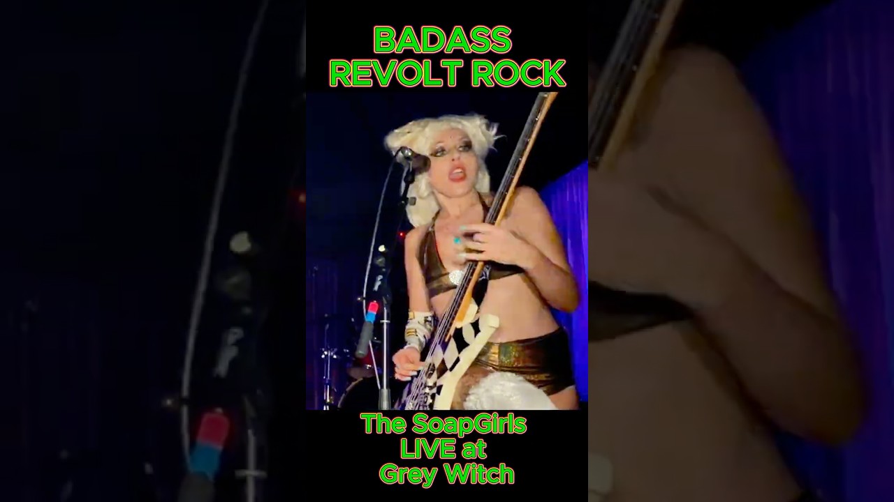 Watch The SoapGirls’ Mille Debray Unleashes Explosive Vocals & Bass | “Societys Reject” LIVE #Shorts on YouTube Watch The SoapGirls’ Mille Debray Unleashes Explosive Vocals & Bass | “Societys Reject” LIVE #Shorts on YouTube