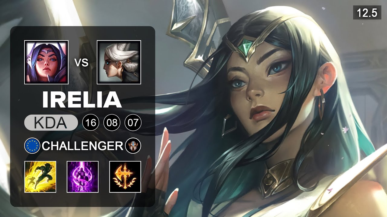 Irelia Top vs Camille - EUW Grandmaster - Season 12 Patch 12.5