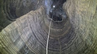 600 Foot Deep Pit Inside A Cave