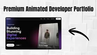 Modern Portfolio Website 2026 Developergtm