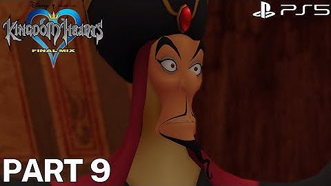Kingdom Hearts Final Mix (PS5) Gameplay Part 9 - Jafar Boss Fight - Cave Of Wonders