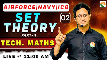 Set Theory -02 | Airforce Maths Classes 2024 | Maths for Airforce 2024 | Airforce 2024