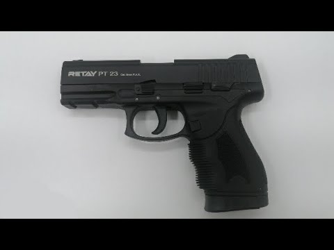 Shooting The Retay Pt 23 Blank Gun Explosion Pistol