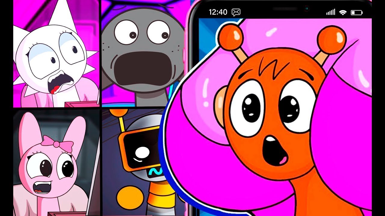 Sprunki Incredibox Wenda x Pinki x Gray x Funbot React To SUS TikToks, Themselves, Memes