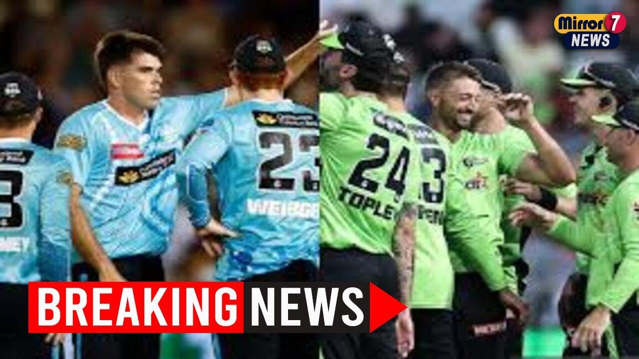 «Тандер» стремятся к победе, а «Хит» борются за выход в плей-офф на стадионе «Гэбба».