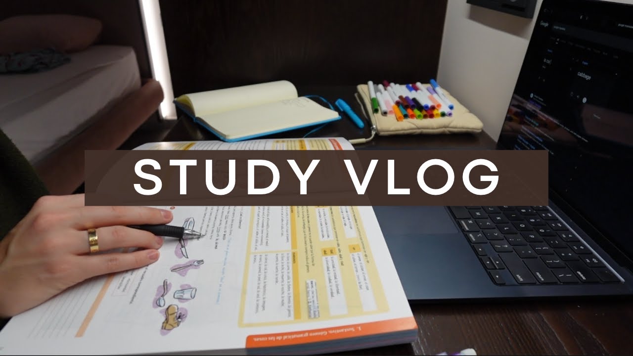 silent study vlog asmr