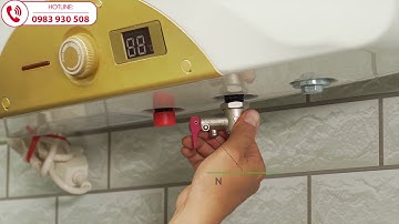 Hướng dẫn lắp đặt bình nóng lạnh Kangaroo KG68A2