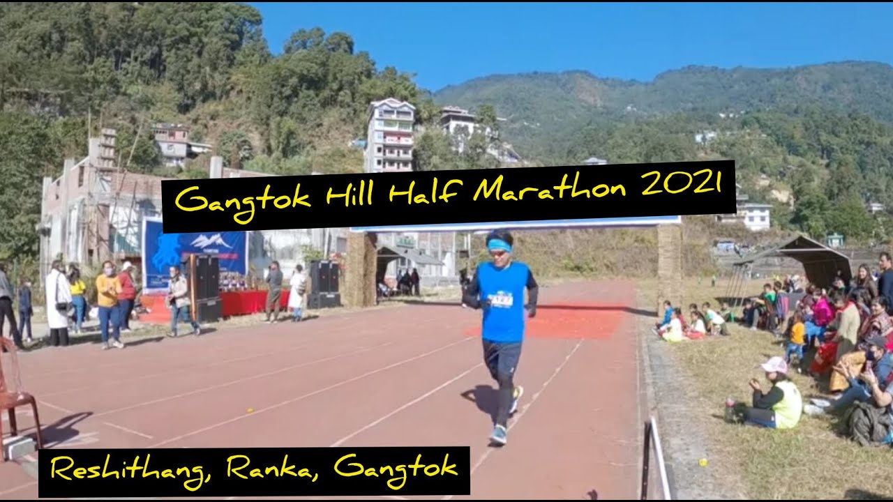 Experiencing GANGTOK HILL MARATHON 2021 RJ PRABAL YouTube
