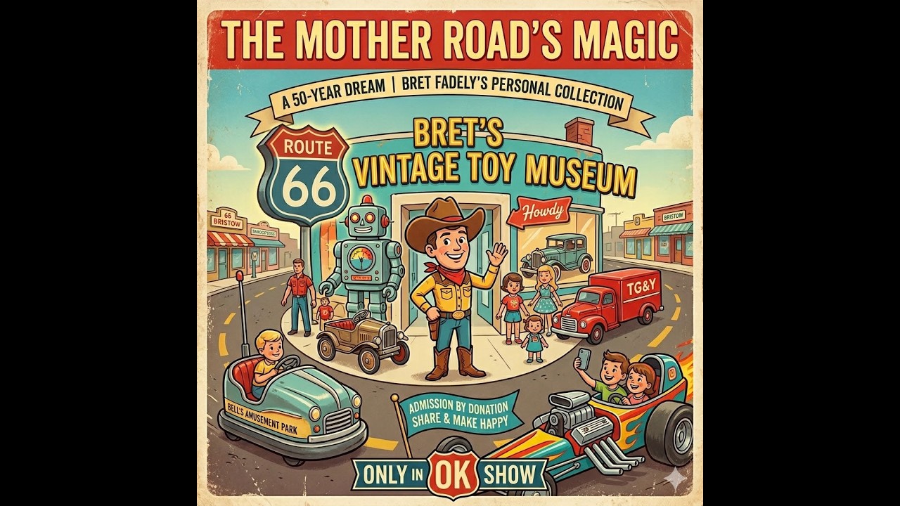 Route 66 Hidden Gems: The Bristow Vintage Toy Museum | Only in OK Show Route 66 Hidden Gems: The Bristow Vintage Toy Museum | Only in OK Show